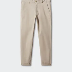 Pantalón Recto Algodón